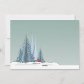 Vakantiegangbrievenbus Verplaatsend Aankondiging W (Achterkant)