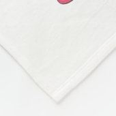 Vakantiegangers Gepersonaliseerde kerstfamilie Fleece Deken (Hoek)