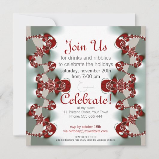 Vakantiegangers Kaart (Achterkant)