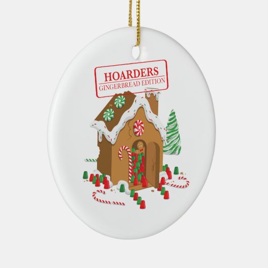 Vakantiegangers Keramisch Ornament (Rechts)