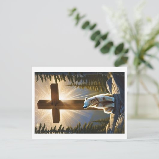 Vakantiegebed Briefkaart (Staand voorkant)