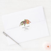 Vakantiegeld Baby shower Geslacht Neutraal voordee Ronde Sticker (Envelop)