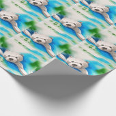 Vakantiegeld Beer Cadeaupapier (Hoek)