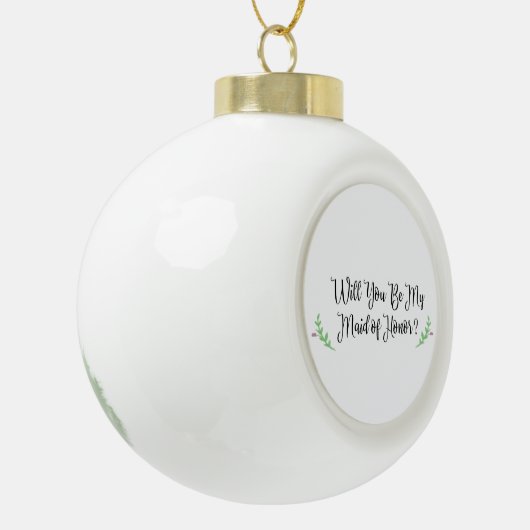 Vakantiegeld... ben je mijn vriend van het eervoll keramische bal ornament (Links)