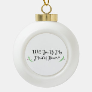 Vakantiegeld... ben je mijn vriend van het eervoll keramische bal ornament