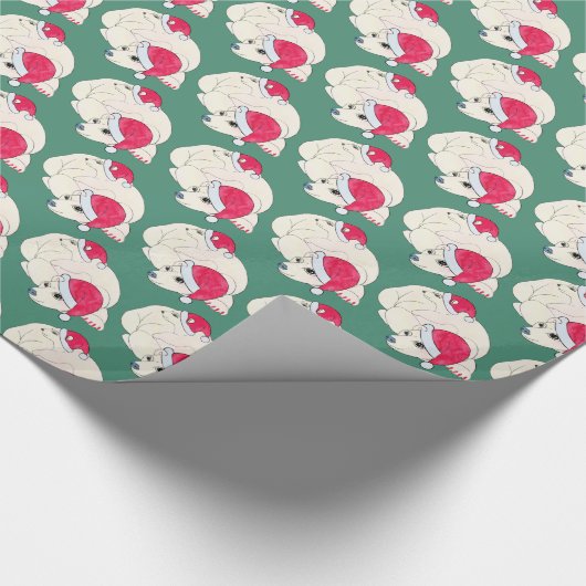 Vakantiegeld Beren Verpakkingspapier Cadeaupapier (Hoek)