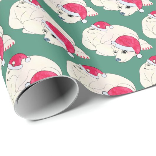 Vakantiegeld Beren Verpakkingspapier Cadeaupapier (Rol Hoek)