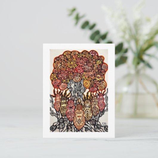 Vakantiegeld Briefkaart (Staand voorkant)