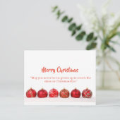 Vakantiegeld Briefkaart (Staand voorkant)