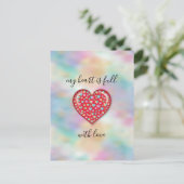 Vakantiegeld Briefkaart (Staand voorkant)