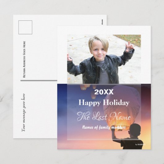 Vakantiegeld Briefkaart (Voorkant / Achterkant)