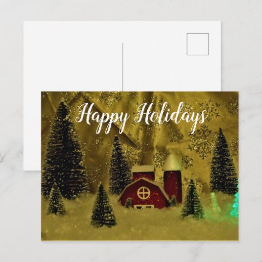 Vakantiegeld briefkaart (Voorkant / Achterkant)