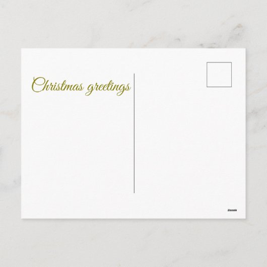 Vakantiegeld Briefkaart (Achterkant)