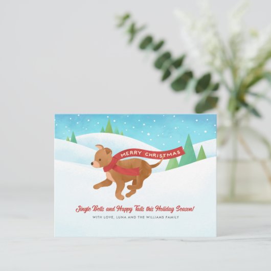 Vakantiegeld Briefkaart (Staand voorkant)