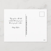 Vakantiegeld Briefkaart (Achterkant)