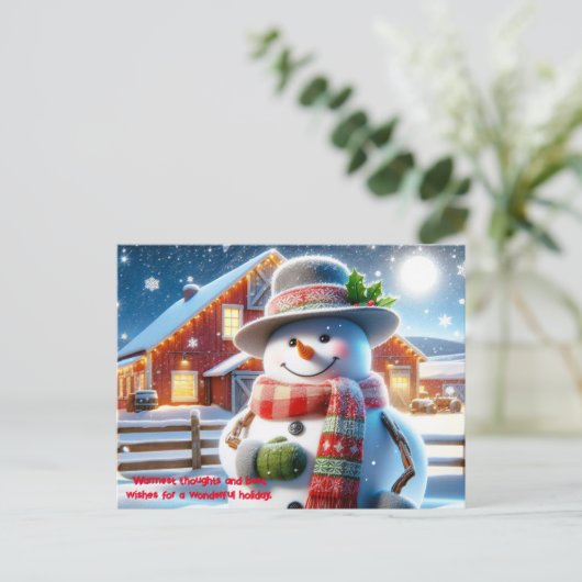 Vakantiegeld Briefkaart (Staand voorkant)