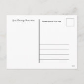 Vakantiegeld Briefkaart (Achterkant)
