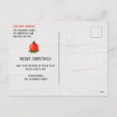 Vakantiegeld Briefkaart nieuwe adreswijziging beke (Achterkant)