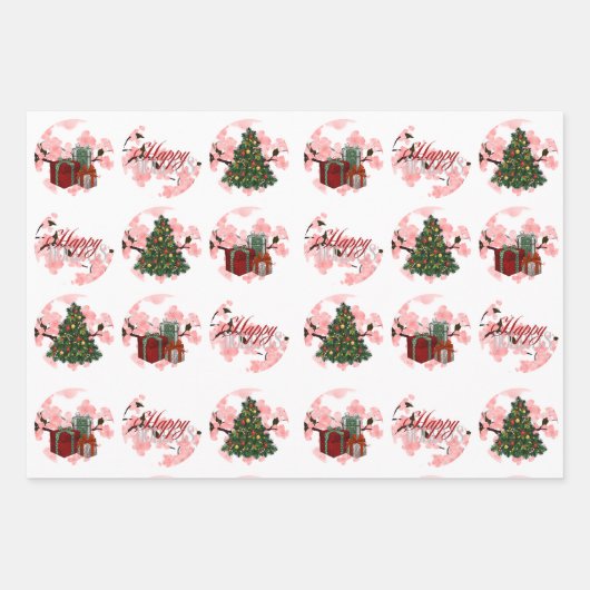 Vakantiegeld Inpakpapier Vel (Voorkant)