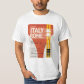 Vakantiegeld Italië T-shirt (Voorkant)