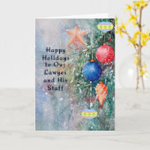 Vakantiegeld Kaart voor juristen en personeel (Gele Bloem)