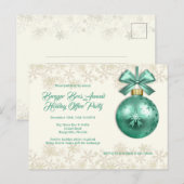 Vakantiegeld Kantoor Partij Uitnodiging Sjabloon B (Voorkant / Achterkant)