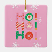 vakantiegeld keramisch ornament (Achterkant)