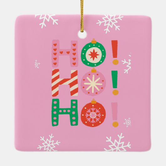 vakantiegeld keramisch ornament (Achterkant)