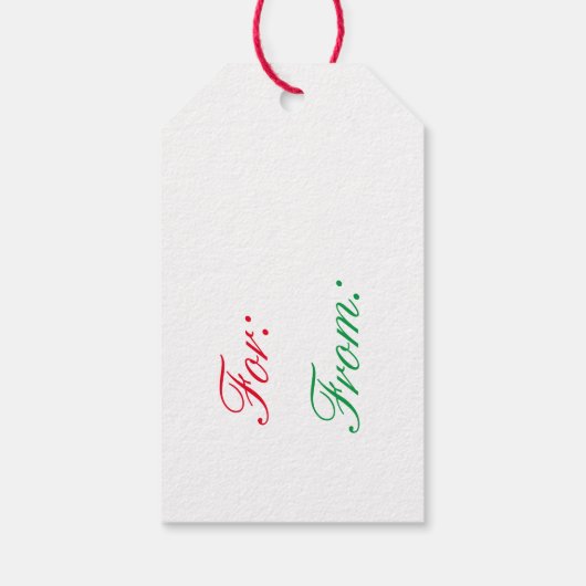 Vakantiegeld Labels Cadeaulabel (Achterkant)