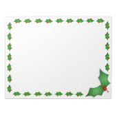 Vakantiegeld Notitieblok-Holly Notitieblok (Voorkant)