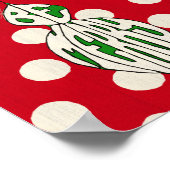 Vakantiegeld Ornament is mooi Poster (Hoek)