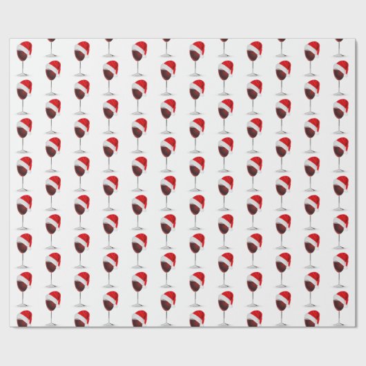 Vakantiegeld Pet op rode wijn Cadeaupapier (Vlak)