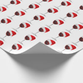 Vakantiegeld Pet op rode wijn Cadeaupapier (Hoek)