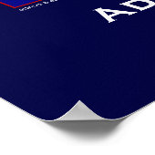 Vakantiegeld Poster (uw bedrijfsnaam invoegen) (Hoek)