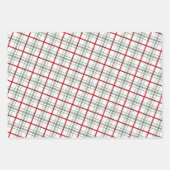 Vakantiegeld rood en groen inpakpapier vel (Voorkant 2)