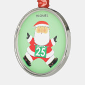 Vakantiegeld uitvoeren metalen ornament (Links)