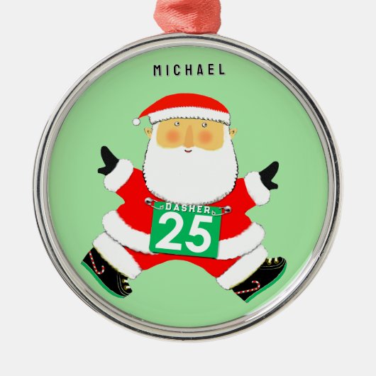 Vakantiegeld uitvoeren metalen ornament (Voorkant)