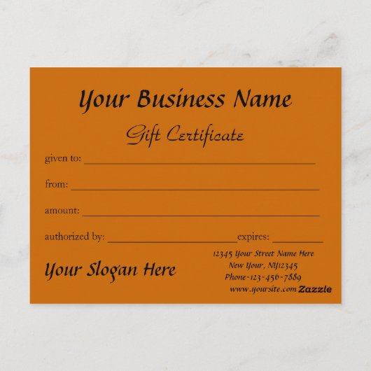 Vakantiegeldingscertificaat Briefkaart (Achterkant)