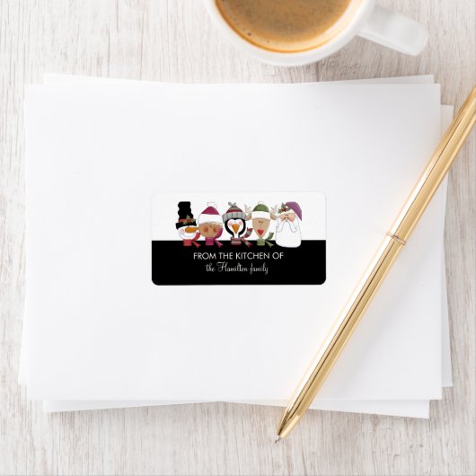 Vakantiegeletiketten met uitgelekte goederen etiket (Insitu)