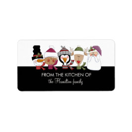 Vakantiegeletiketten met uitgelekte goederen etiket