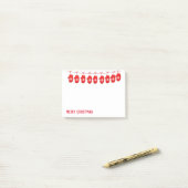 Vakantiegendag na de dag van de opkomst post-it® notes (Op bureau)