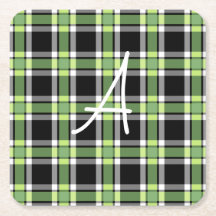 Vakantiegene groene en zwarte moderne kerstcadeaut