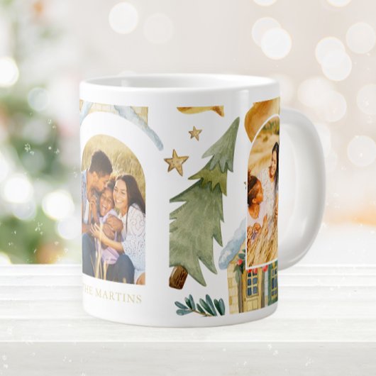 Vakantiegenhuizen Drie kerstfoto's Grote Koffiekop