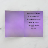 Vakantiegening Feestdagen Kaart (Binnen)