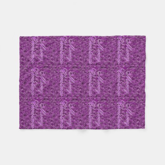 Vakantiegening Fleece Deken (Voorkant (Horizontaal))