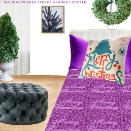 Vakantiegening Fleece Deken