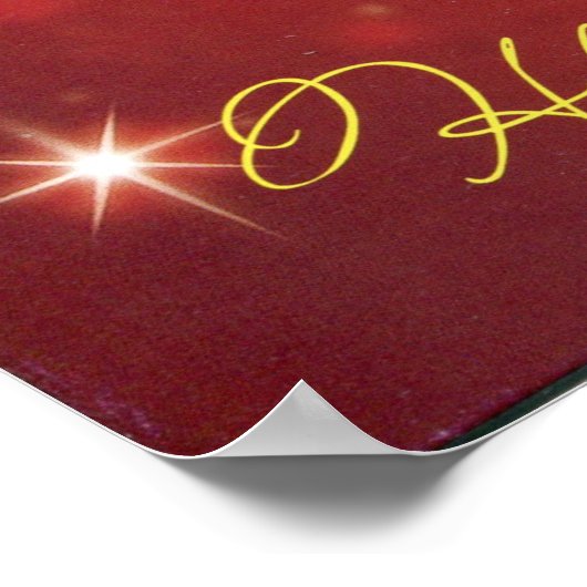 Vakantiegening Poster (Hoek)