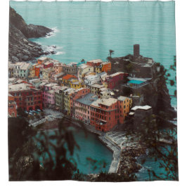 Vakantiegerichte bestemming douchegordijn