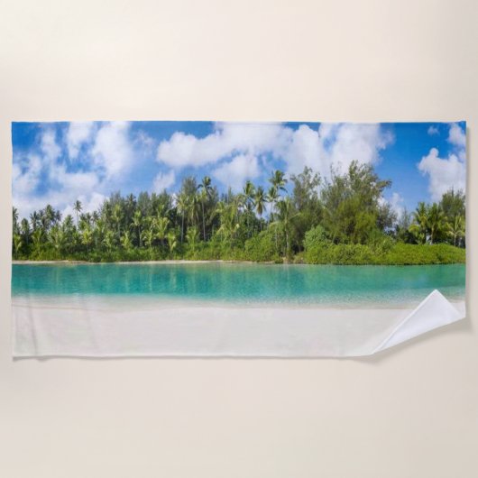 Vakantiegerichte bestemming strandlaken (Voorkant)