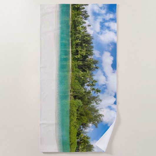 Vakantiegerichte bestemming strandlaken (Voorkant)